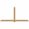 Ekena Millwork Eugene Smooth Timber Gable Bracket, Western Red Cedar, 108"W x 54"H x 1 1/2"D x 5 1/2"F, 12/12 Pitch GBW108X54X0206EUG00SWR - alternate 1